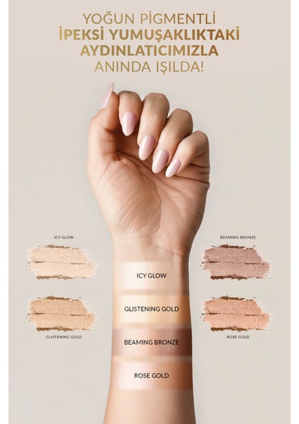 Ultra Colour Pudra Aydınlatıcı Rose Gold fırsatları