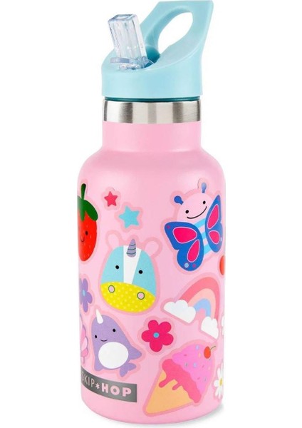 Spark Style Stickerlı Paslanmaz Çelik Suluk