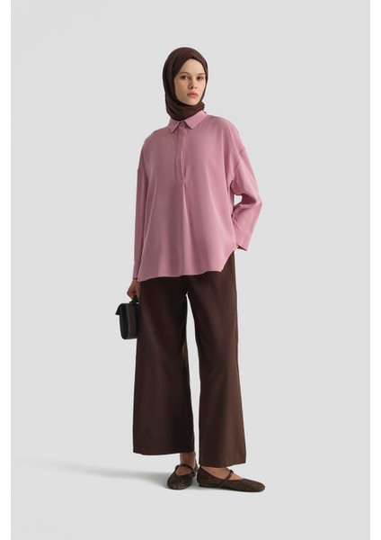 Gömlek 25KD7001 Gül Kurusu modelleri