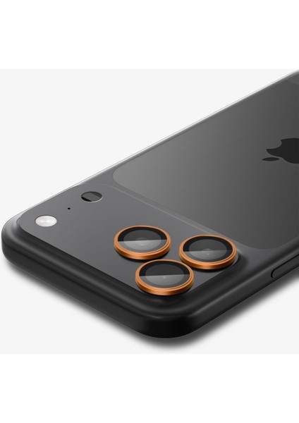 iPhone 17 Pro Max / 17 Pro / 16 Pro Max / 16 Pro / 15 Pro Max / 15 Pro / 14 Pro Max / 14 Pro ile uyumlu Kamera Lens Camı Koruyucu Kolay Kurulum Glas.tR EZ Fit Optik Pro (2 Adet) Orange-AGL10123 indirimleri