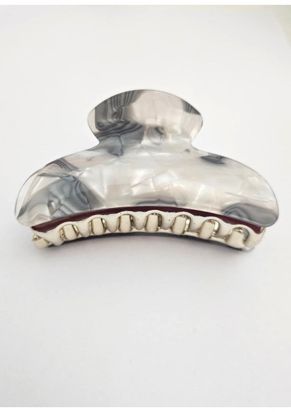 Kore Stili Lüks Kemik Sedef Renk Mandal Toka 9 cm - Şık ve Dayanıklı fırsatları