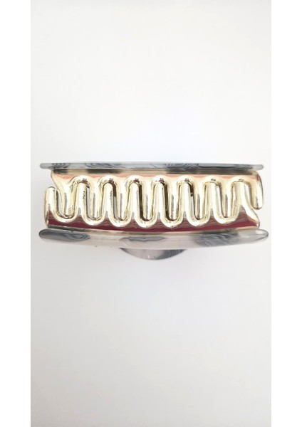 Kore Stili Lüks Kemik Sedef Renk Mandal Toka 9 cm - Şık ve Dayanıklı indirimleri