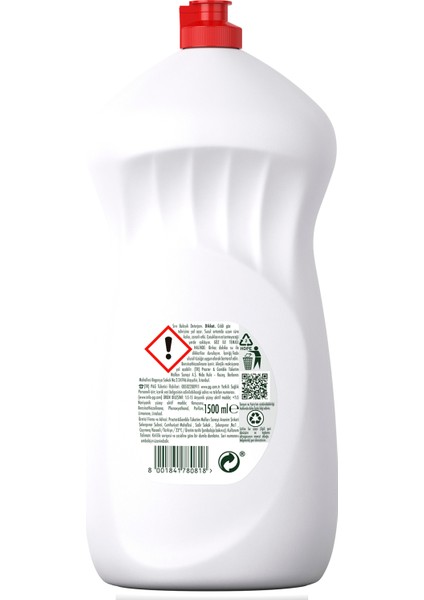 Orijinal Sıvı Bulaşık Deterjanı 1500 ml Limon Kokulu