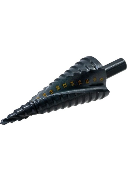 6412 Kobaltlı Burgulu Kademeli Matkap Ucu Panç 4-32 mm