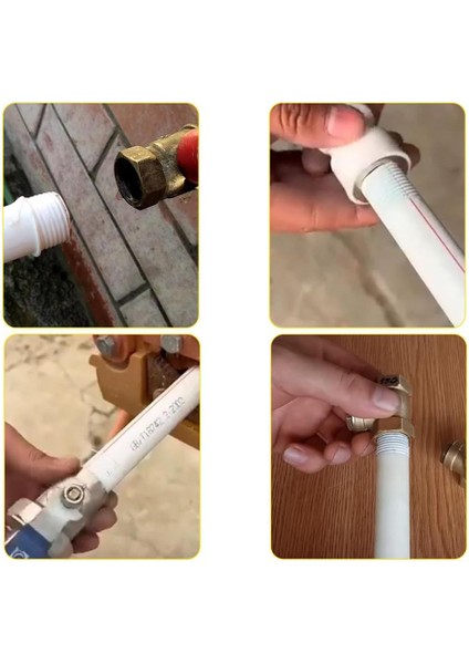 6425 Pvc Pprc Boru Için Iç ve Dış Diş Açma Aparatı Seti 9 Parça fırsatları