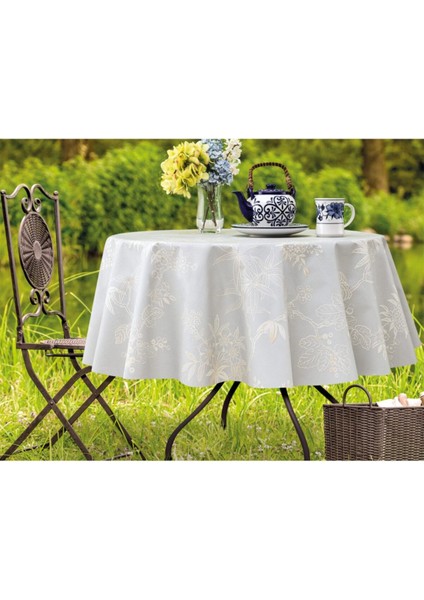 Jannie Masa Örtüsü - Gri - 140 Cm