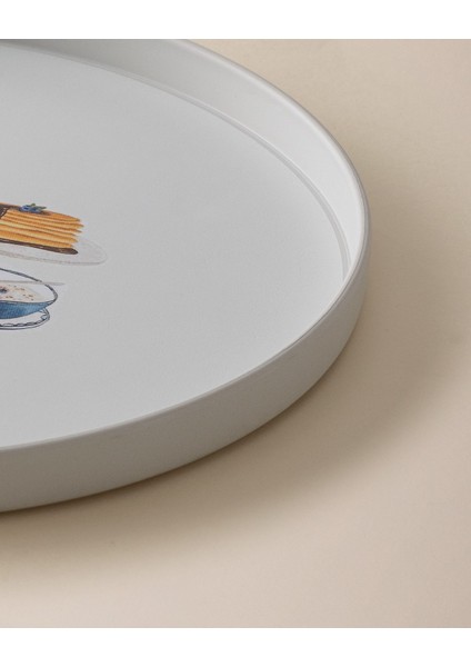 Blanch Yuvarlak Sunum Tepsi - Renkli fiyatları