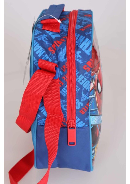 LİSANSLI SPIDERMAN ANAOKULU, BESLENME VE KALEM ÇANTASI 3'LÜSÜ VE 500 ML TRITAN MATARA SETİ