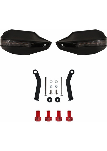 Bajaj Pulsar N 160 2025 Uyumlu LED Sinyalli Elcik Koruma Siyah fırsatları