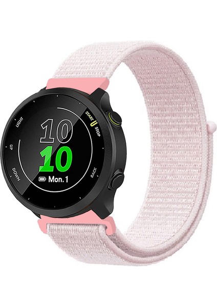Garmin Forerunner 158 ile Uyumlu Kordon Cırt Cırtlı Spor Kumaş Kayış