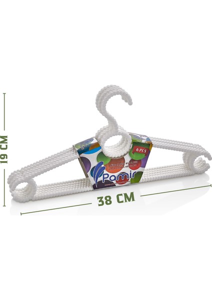 36 Adet Boncuk Askı Elbise Askısı - Karışık Renk fiyatları