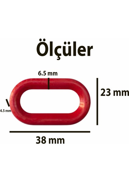 Plastik Zincir 1.5 mt Uyarı Yönlendirme Kırmızı Beyaz Dayanık Güvenlik Işaretleme Sınır Belirleme fırsatları