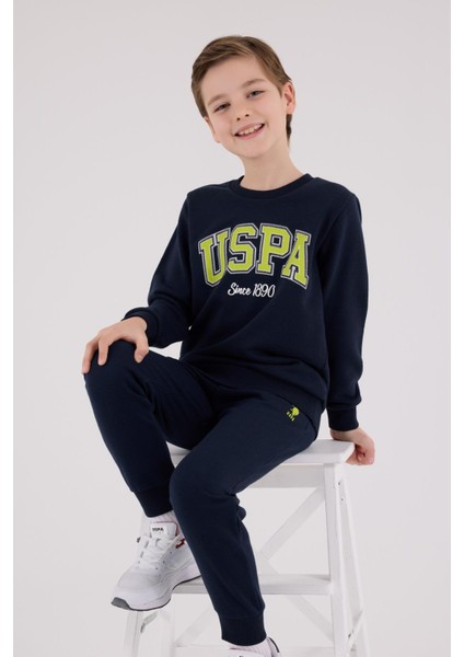 US2219 - Lacivert - U.s. Polo Assn Kids Erkek Eşofman Takımı