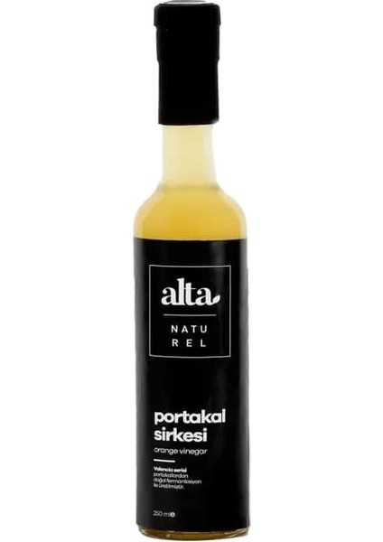 Doğal Fermantasyon Portakal Sirkesi 250 ml