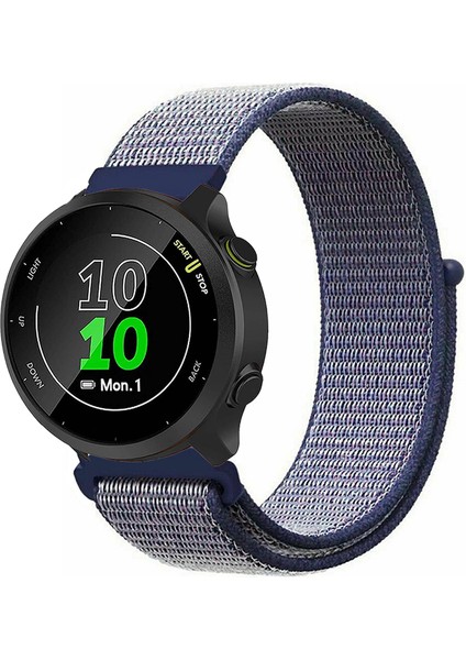 Garmin Forerunner 158 ile Uyumlu Kordon Cırt Cırtlı Spor Kumaş Kayış