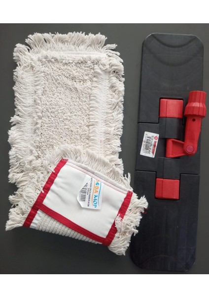 Aparat Yakto , Mop Doba Premium Mop ve Çift Tuşlu Mop Aparatı Seti (50 Cm)