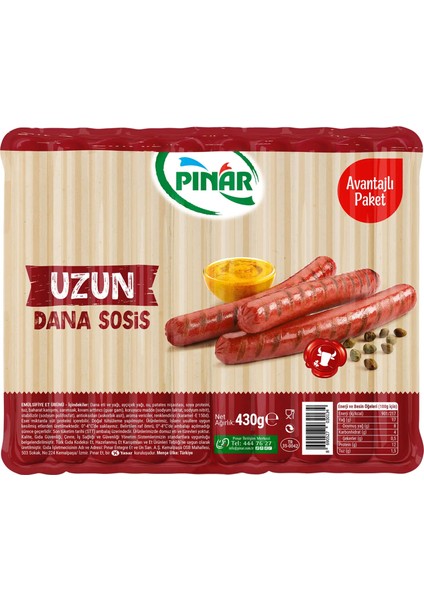 Sosis 430 g 10'lu