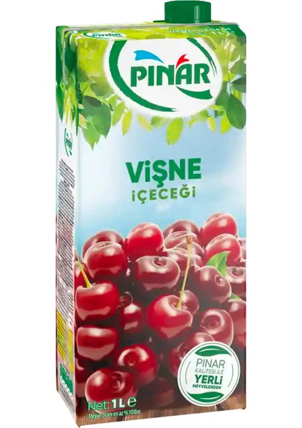 Meyveli Içecek Vişne 1 Lt x 12 Adet