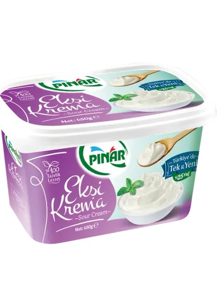 Ekşi Krema 650 gr