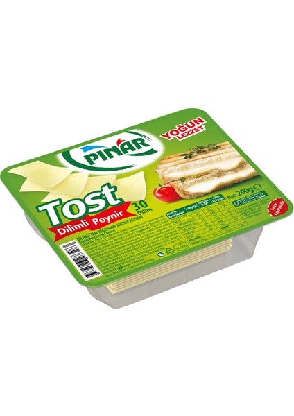 Dilimli Tost Peyniri 200gr