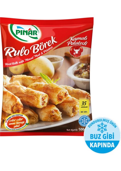 Donuk Kıymalı Patatesli Börek 500 Gr