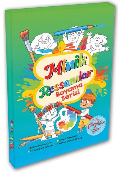 Boyama Kitabı 5'Li Set