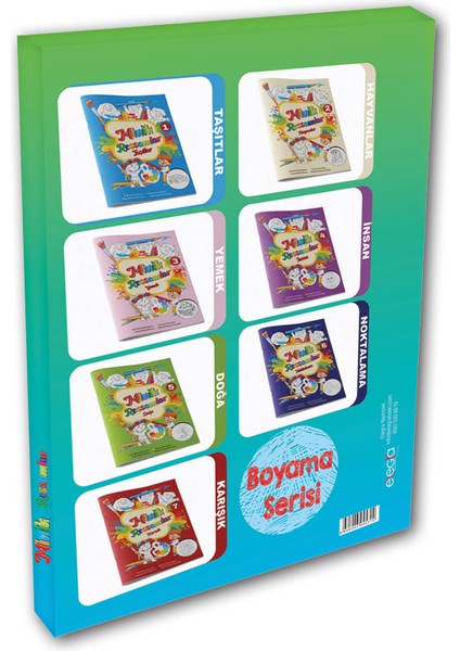 Boyama Kitabı 5'Li Set fiyatları