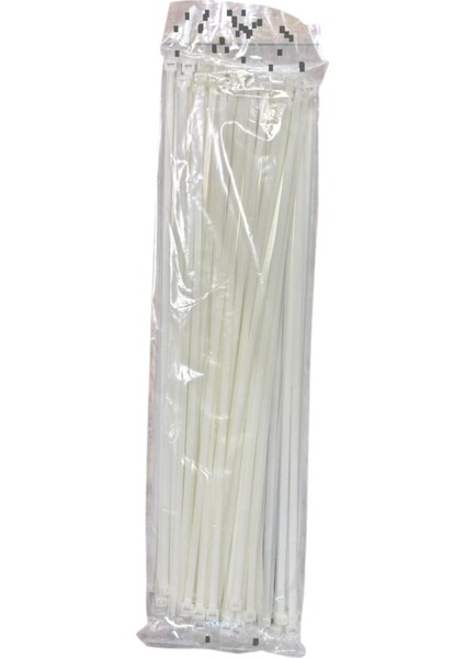 Kablo Bağı Cırt Kelepçe 8X550 mm Beyaz 100 Adet Fiyatıdır fiyatları