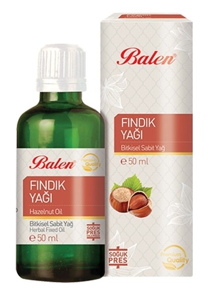 Doğal Fındık Yağı 50 Ml