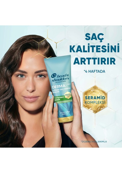 DermaXPRO Yatıştırıcı Saç ve Saç Derisi Bakım Kremi Aloe Vera Özü ve Seramid ile 220ml indirimleri