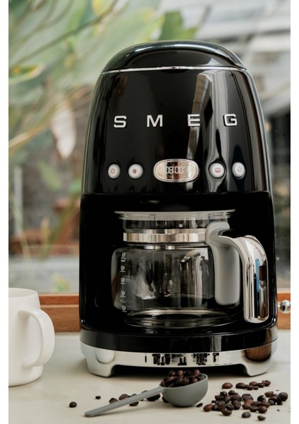 50 Style Retro Siyah Filtre Kahve Makinesi DCF02BLEU modelleri