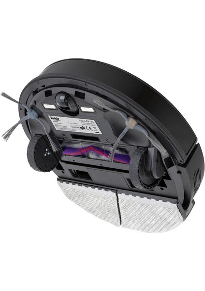 Robert RS 780 Akıllı Robot Süpürge – Titreşimli Mop, Güçlü Emiş, Telefonla Kontrol, Halı ve Sert Zeminler için Uygun