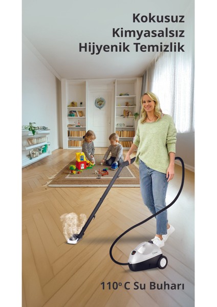 Ksc-4255 Çok Fonksiyonlu Buharlı Temizleyici - Buharlı Temizlik Makinesi