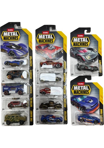 Metal Machines Oyuncak Araba