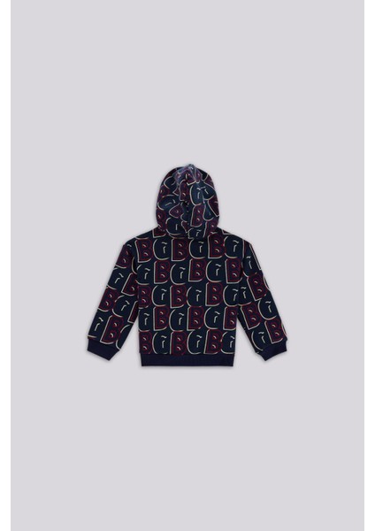 Bg Store Erkek Bebek Desenli Eşofman Üstü modelleri