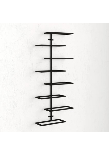 DEVİNDEKOR Duvara Monte 8 Katlı Şarap Rafı Metal Şaraplık modelleri