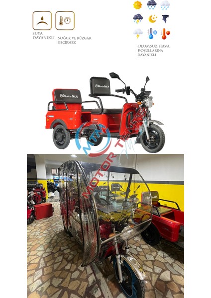 Motolux Fayton Fx 44 Üç Tekerli Motor Brandası