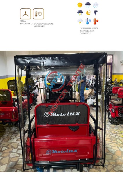 Motolux Fayton Fx 44 Üç Tekerli Motor Brandası modelleri