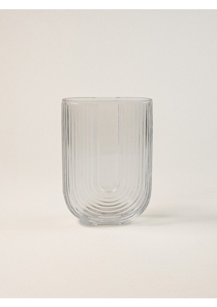 Pravia Füme Cam Vazo