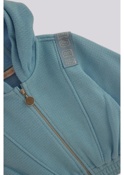 Bg Store Kız Bebek Mavi Eşofman Üstü fiyatları