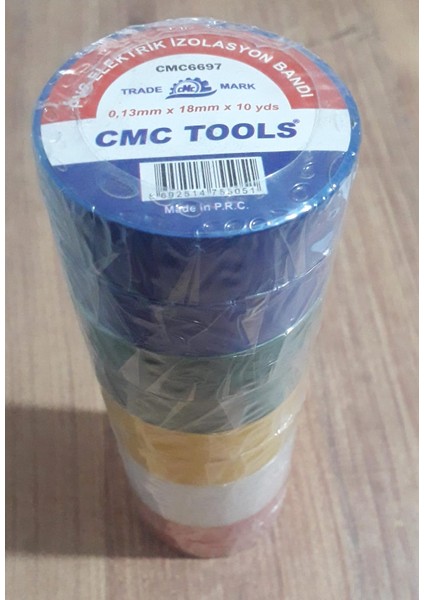 Elektrik Bandı 18X10 Yards Karışık