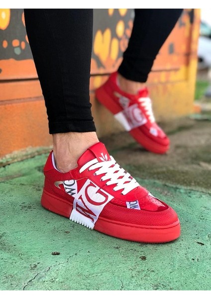 Kırmızı Erkek Günlük Ayakkabı modelleri