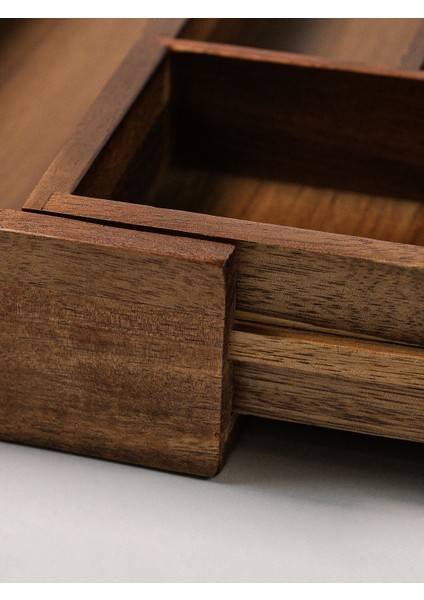 Orla Açılabilir Akasya Çekmece / Kaşıklık Düzenleyici modelleri