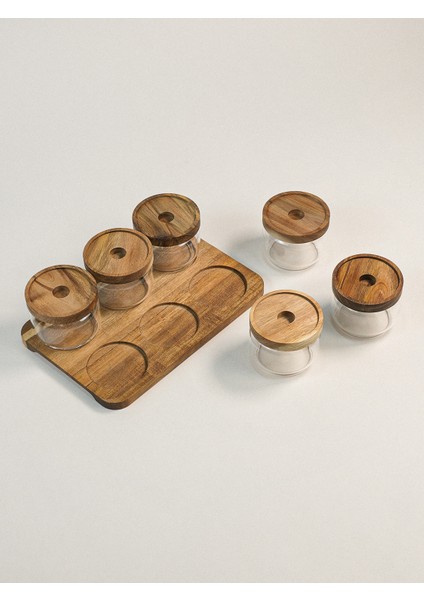 Avena Akasya Standlı Kapaklı Kase Seti 7 Parça fiyatları