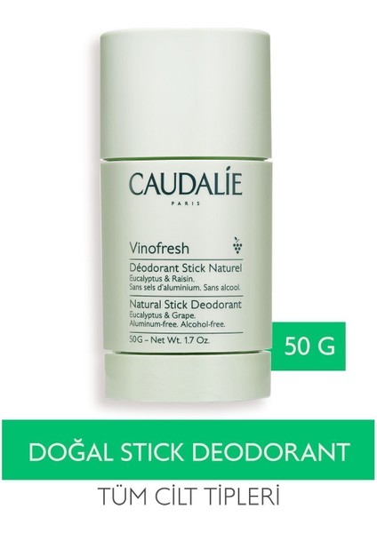 Vinofresh Doğal Stick Deodorant 50 ml – Organik Okaliptus, Pudrasız, Unisex, 24 Saat Etkili fiyatları