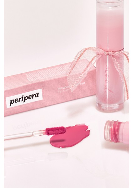 Kalıcı, Pigmentli, Parlak Bitişli Tint PERIPERA Ink Mood Glowy Tint 12 Warm-Gorithm (Peritage)