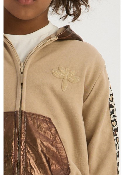 Bg Store Kız Çocuk Kahve Eşofman Üstü modelleri