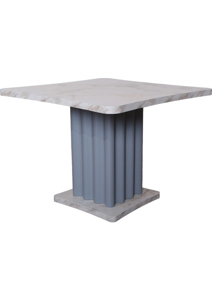 Alesta Kare 4 Sandalyeli Mutfak Masa Takımı