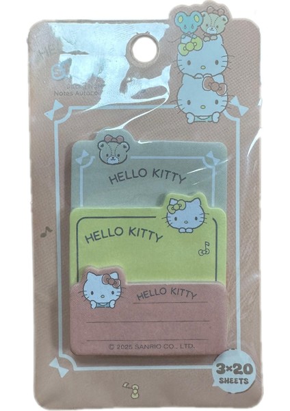 Sanrio Lisanslı Sert Kapak Not Kağıdı (Hello Kitty)