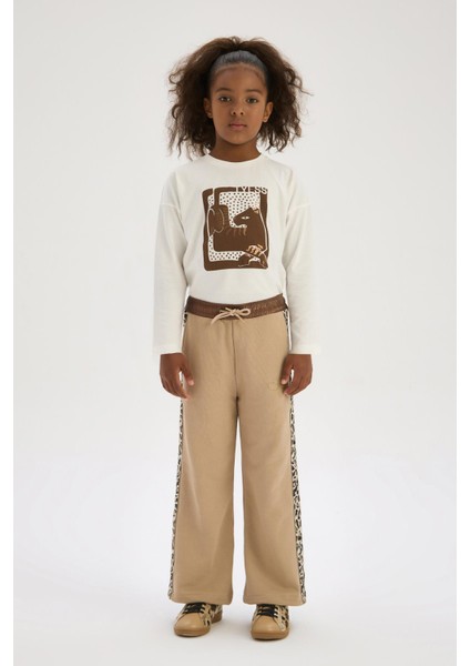 Bg Store Kız Çocuk Kahve Eşofman Altı